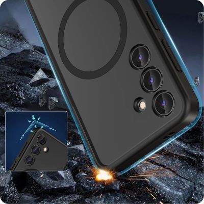 4. Etui Tech-Protect MagMat MagSafe na Samsung Galaxy S24 - czarny mat