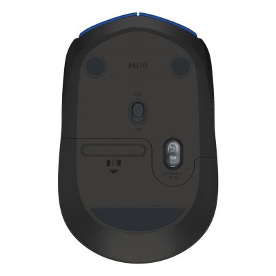 4. Mysz Logitech 910-004640 (optyczna; 1000 DPI; kolor niebieski
