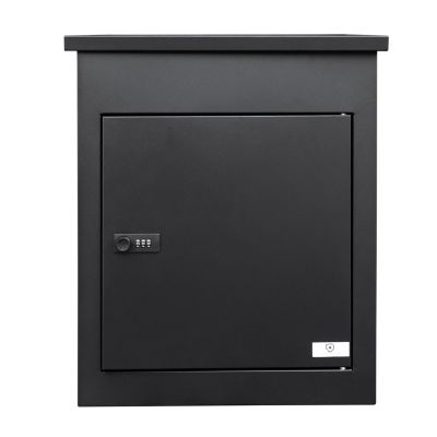 3. Skrzynka paczkomatowa Extralink LockStar 44x34x55cm stalowa skrzynia na paczki