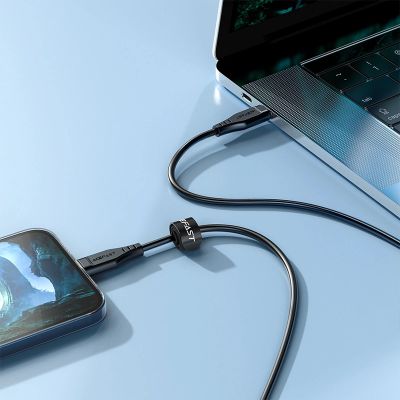 6. Kabel Acefast C3-01 Lightning - USB-C PD 30W 3A 480Mb/s 1,2m - biały