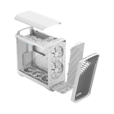 22. Obudowa Fractal Design Torrent White RGB TG Clear