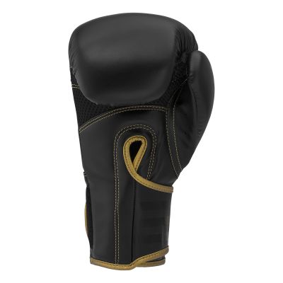 3. Rękawice bokserskie adidas HYBRID 80 ADIH80 czarno złote