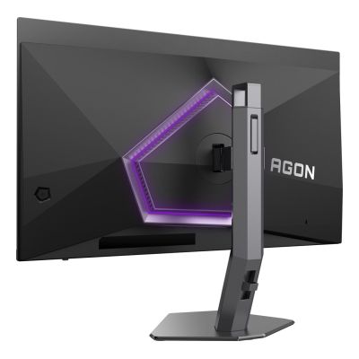 13. AOC AGON PRO AG276QKD2 monitor komputerowy 67,3 cm (26.5") 2560 x 1440 px Quad HD QD-OLED Czarny, Szary