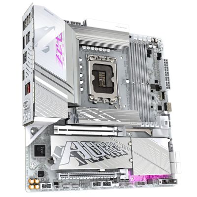 3. GIGABYTE Z890M AORUS ELITE WIFI7 ICE Intel Z890 LGA 1851 (Socket V1) ATX