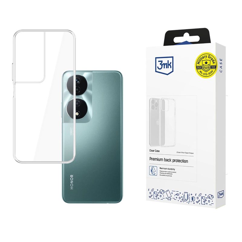 Etui 3mk Clear Case na Honor 90 Smart - przezroczyste