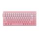 7. Klawiatura gasket HERO84 HE PINK+Gradient+Contour Dragon King switch RGB AULA