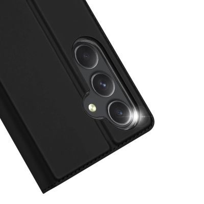 5. Etui Dux Ducis Skin Pro z klapką i miejscem na kartę na Samsung Galaxy A55 5G - czarne
