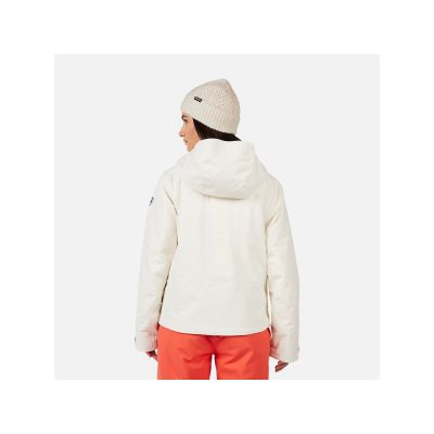 3. Kurtka narciarska damska ROSSIGNOL W ROCHRUN INSULATED JKT biała