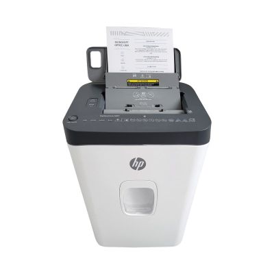 3. HP Niszczarka ONESHRED Auto 200CC, biało-szara
