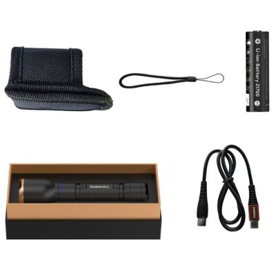 7. Latarka Duracell DF2500R Gift Box