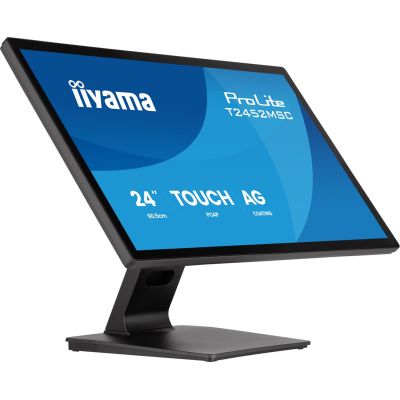 19. iiyama ProLite T2452MSC-B2AG monitor komputerowy 61 cm (24") 1920 x 1080 px Full HD LED Ekran dotykowy Czarny