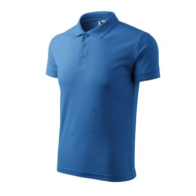 2. Koszulka polo Malfini Pique Polo M MLI-20314 (lazurowy) 