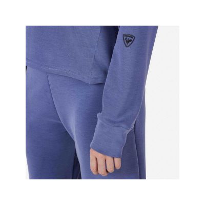 6. Bluza damska ROSSIGNOL W CHAVANETTE HZ SCUBA FLEECE niebieska
