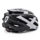 4. Kask rowerowy MTB Wozinsky z odpinanym daszkiem i tylną lampką USB 57-62 cm - czarno-biały