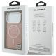 8. Etui Karl Lagerfeld IML Karl RSG Logo MagSafe do iPhone 17 Pro - różowe