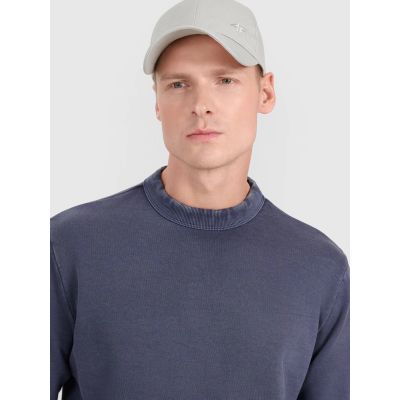 3. Bluza dresowa nierozpinana bez kaptura męska 4F 4FWSS25TSWSM1739-22S