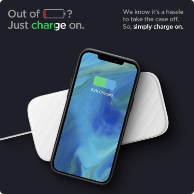 12. Etui Spigen Liquid Air na iPhone 12 / iPhone 12 Pro - czarny mat