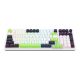 6. REDRAGON K686WBG-RGB-MAX Eisa Max klawiatura USB + RF Wireless + Bluetooth Biały, Czarny