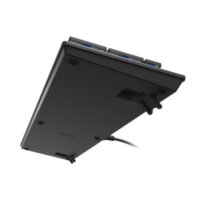 4. GENESIS Thor 420 RGB klawiatura Gaming USB AZERTY US English Srebrny