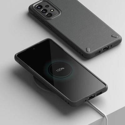 7. Ringke Onyx wytrzymałe etui pokrowiec Samsung Galaxy A73 szary