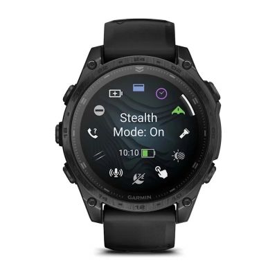 4. Zegarek sportowy Garmin Tactix 8 AMOLED 47mm Czarny