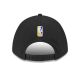 4. Czapka z daszkiem New Era 9FORTY Los Angeles Lakers NBA Team M-Crown Black Snapback - 60755479
