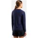 Koszulka z długim rękawem damska Odlo ZEROWEIGHT CHILL-TEC T-shirt crew neck l/s granatowa