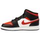 2. Buty do koszykówki Air Jordan 1 Mid GS Fire Red- 554725-079