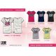 3. T-shirt damski LEONE LW1022/S16 żółty "S"