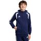 4. Bluza dla dzieci adidas Tiro 26 League Sweat Full Zip Hoodie granatowa KF3322