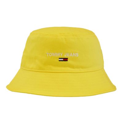 Kapelusz Tommy Jeans Sport Bucket Żółty - AW0AW11661-ZGF