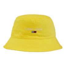 Kapelusz Tommy Jeans Sport Bucket Żółty - AW0AW11661-ZGF