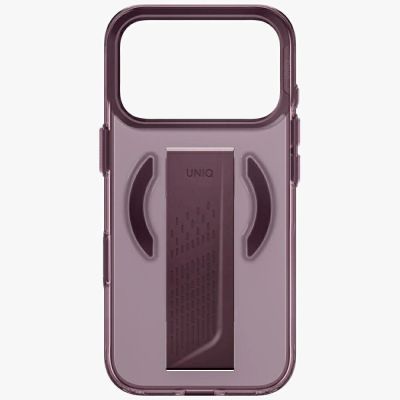 3. Etui UNIQ Heldro Air Magclick Charging na iPhone 18 Pro / 17 Pro - burgundowe