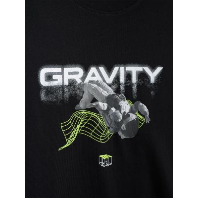 6. T-shirt regular z nadrukiem męski 4F 4FRAW26TTSHM4663-20S