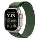 2. Pasek Tech-Protect Nylon Pro na Apple Watch 44 / 45 / 46 / 49 mm - ciemnozielony