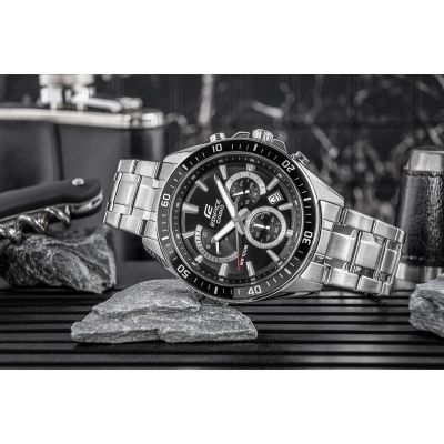 5. Zegarek Męski CASIO EDIFICE EFR-552D-1AVUEF + BOX