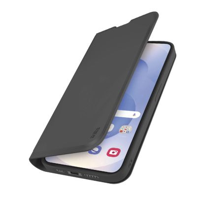 Etui SBS Wallet z podstawką i portfelemna Samsung Galaxy S25 Edge - czarne