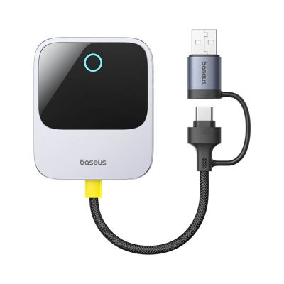 3. Adapter CarPlay Baseus SafeJourney Series bezprzewodowy - szary