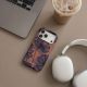 6. Etui Tech-Protect Lamano MagSafe na iPhone 18 Pro / 17 Pro - granatowo-brązowe