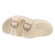 3. Crocs Saturday Enamel Buckle Sandal W 212867-2MC Beżowe 36/37