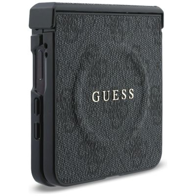 7. Etui Guess 4G Classic MagSafe na Samsung Galaxy Z Flip 8 - czarne