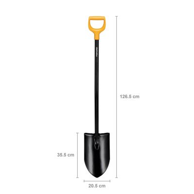 FISKARS SZPADEL OSTRY SOLID+ XL DŁUGI TRZONEK