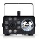 4. LIGHT4ME FOG 600W LED BALL - Wytwornica dymu/mgły efekt podświetlenia dymu/kula dyskotekowa, pilot bezprzewodowy