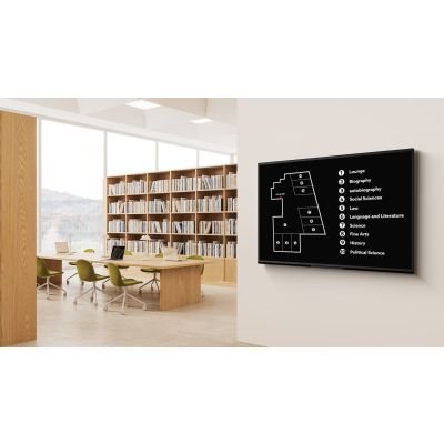18. Sony FW-43EZ20L signage display Płaski panel Digital Signage 109,2 cm (43") LED Wi-Fi 350 cd/m2 4K Ultra HD Czarny Android 16/7