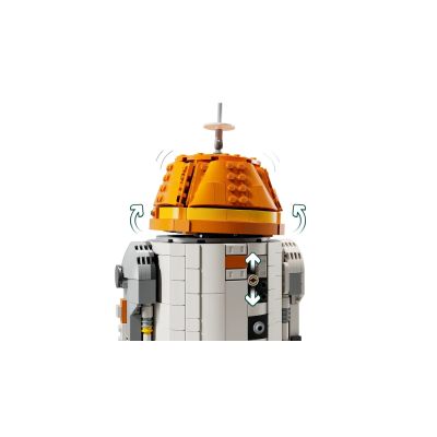 6. LEGO STAR WARS 75416 Droid astromechaniczny Chopper (C1-10P)