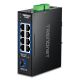 6. 9-portowy przemysłowy przełącznik przemysłowy 2,5G na szynę DIN TRENDnet z 10G SFP