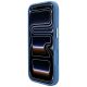 5. Etui Guess Embossed 4G Classic MagSafe na iPhone 17 Pro Max / 18 Pro Max - niebieskie