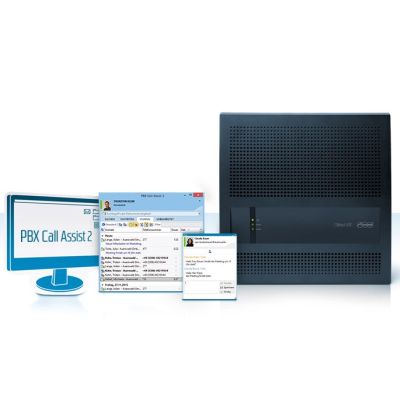 2. Centrala Auerswald COMpact 5200, Przewodowa, 230 V, 50 Hz, 1.6 kg, 334 x 94.5 x 331 mm, CE