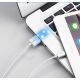 10. Kabel Ugreen US155 20728 USB-A / Lightning MFi 2.4A 1m - biały