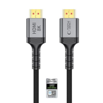 4. Kabel Tech-Protect UltraBoost HDMI 2.1 4K 120HZ / 8K 60HZ 200 cm - czarny